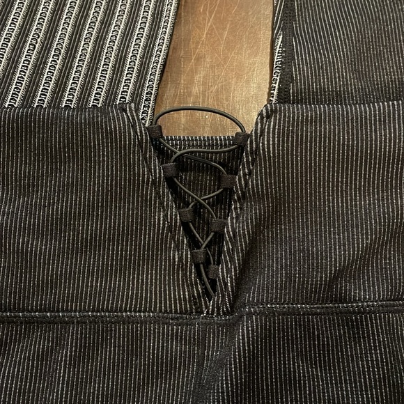 Fabletics Black Ribbed Leggings - Picture 5 of 5